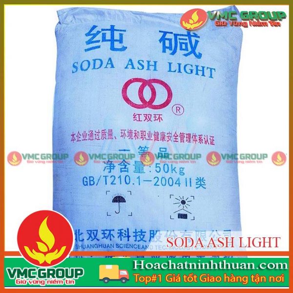 SODA ASH LIGHT 99,2% BAO 40KG TRUNG QUỐC