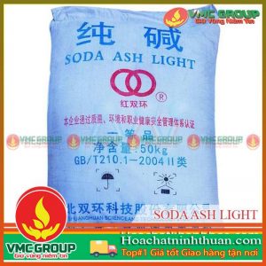 Na2CO3 99,2%- SODA ASH LIGHT BAO 40KG TRUNG QUOC