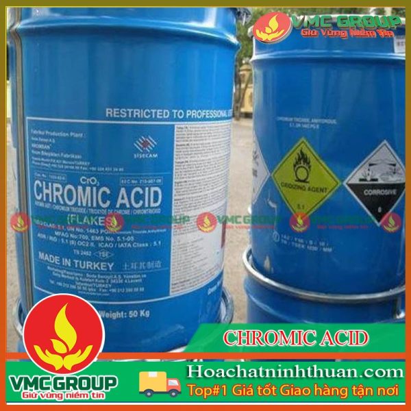 ACID CROMIC - H2CrO4 THÙNG 50KG