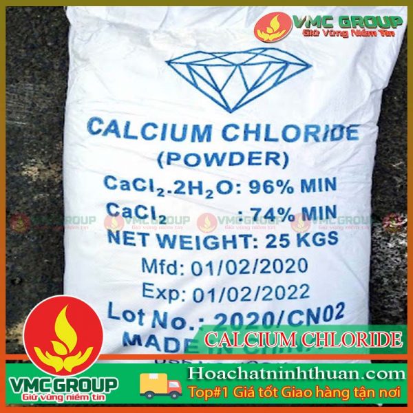CALCIUM CHLORIDE CACL2 94 -96 % BAO 25KG