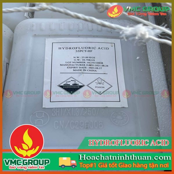 AXIT HYDROFLUORIC HF 55% CAN 25KG
